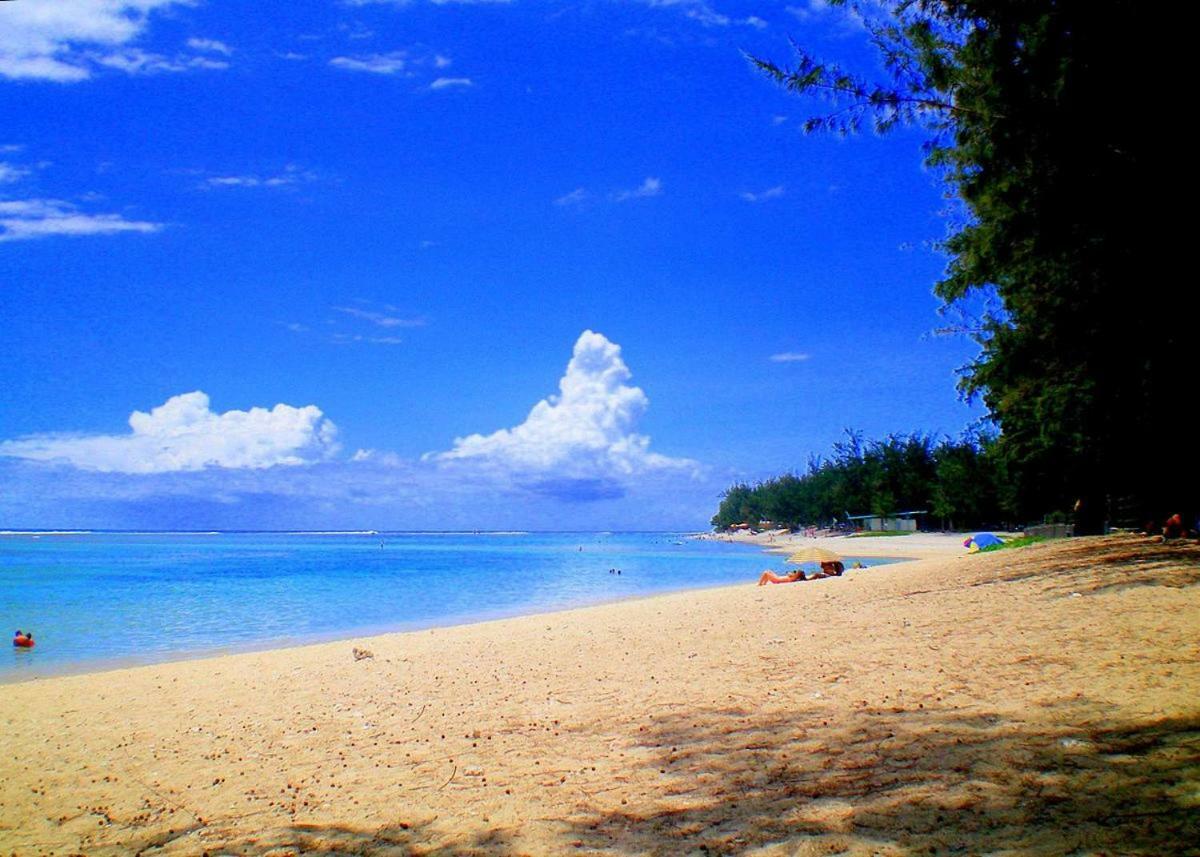 Bungalow Meuble Pres Du Lagon ลาซาลีน เลอแบ็ง ภายนอก รูปภาพ